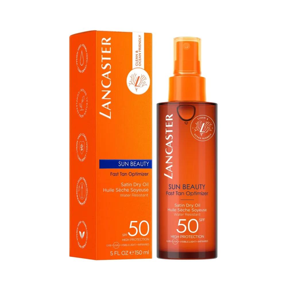 Lancaster Sun Beauty Масло для тела солнцезащитное SPF50, 150 мл