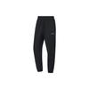 Li Ning Running Series Solid Color Reflective Tapered Woven Sports Pants Men Pants Black AYKT607-1
