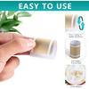 Gold Napkin Bands, Paper Napkin Rings Self Adhesive,Silverware Wraps Bands,Table Setup Wedding Event Party Supply,200 Pcs/Gold,NB-200-1Gold
