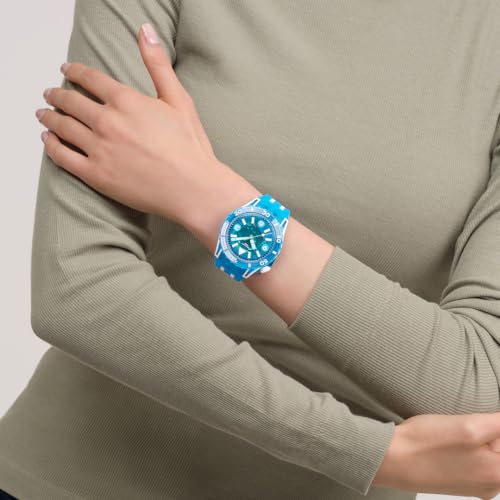 Мужские наручные часы Swatch SCUBAQUA BLUE FIRE SSCU09S100, синие