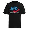 Французская AFD общий свободомыслящий политический ретро уличный 3D мужская и женская футболка с коротким рукавом с круглым вырезом Харадзюку топ