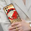 Красное Солнце Японский Журавль Чехол для Мобильного Телефона для Samsung Galaxy S26 Ultra S25 S24 S23 S22 S21 S20 Note10 Чехол
