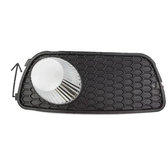 Комплект рамки правой левой противотуманной фары для Fiat Albea 2005-2013, никелированный, 2 шт., черный цвет OEM 51715992 51703147