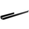 HeMu Bathroom aluminum towel rod bathroom roll paper rack towel rack without punching face towel storage storage tissue rack
