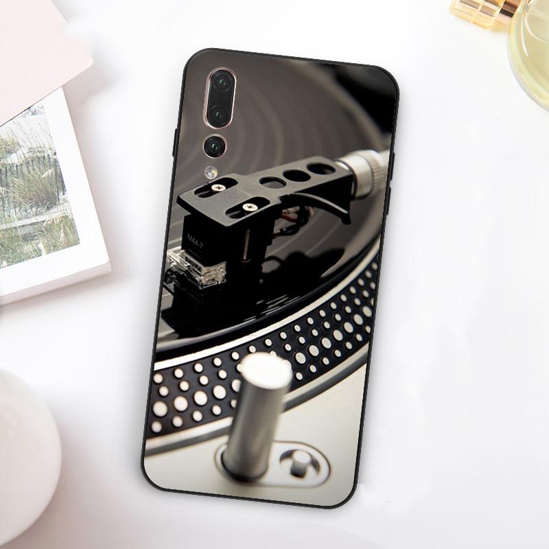 Vinyl DJ Record Art For Huawei Nova 5T 9 10 SE 7i 8i 11i 12i Y73 Y90 Y70 Y72 Y61 Y91 Y60 P20 P40 P30 Lite Case