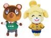 Sanei Boeki Плюшевая кукла Animal Crossing Набор из 2 мягких игрушек 17 см (S) [Танукичи/Сидзуэ Улыбаются] Прибл.