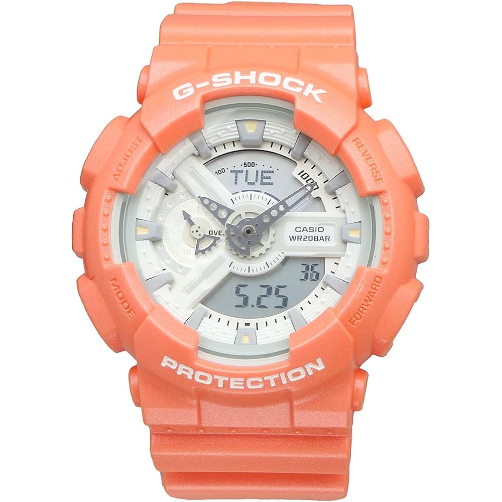 Casio CASIO G-SHOCK Серия G-Shock Mat Metallic GA-110SG-4A Лососево-розовый Металлик Мужские часы (Зарубежная модель) [Параллельный импорт]