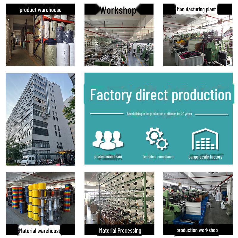 Разноцветная эластичная лента для блокнота из полиэстера, 0,6 см