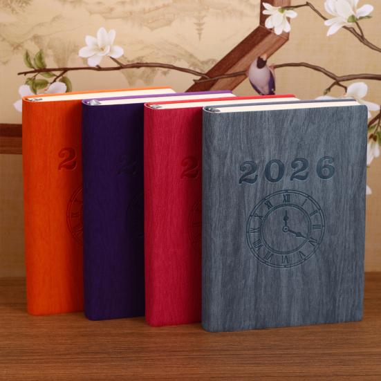 Планировщик 2026 Руководство по эффективности A6 Книга расписания Многофункциональный Английский Планировщик Портативный 365