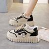 Shoes Women's Spring 2025 New Thick-soled Versatile Board Shoes Lightweight Soft-soled Waterproof and Non-slip Running Sneakers Women