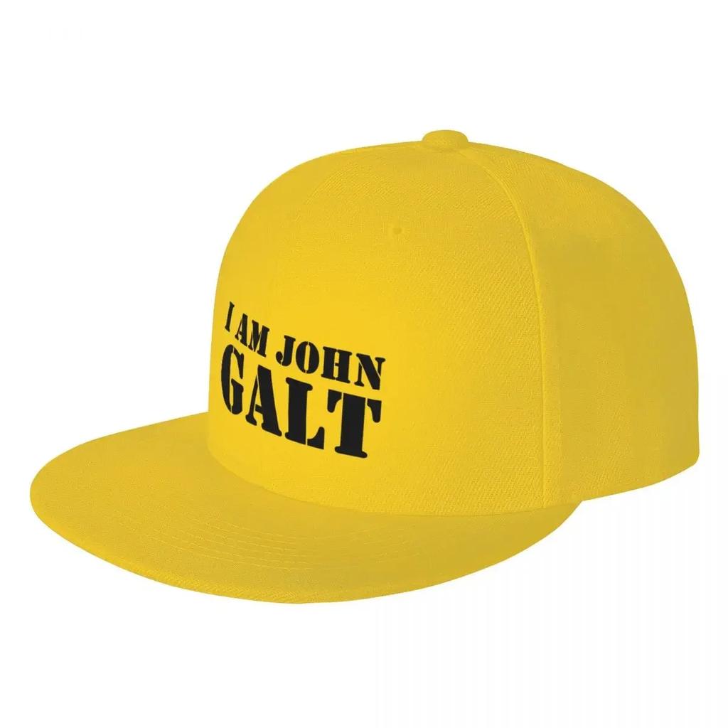 I am John Galt Baseball Cap Hat Luxury Brand Wild Ball Hat Unisex Womens