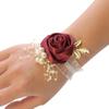 Accessories Corsage Polyester Bracelet Wrist Flowers Bridesmaid Wedding
