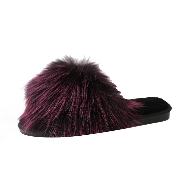Новые удобные мягкие тапочки с плюшевой подкладкой для дома и улицы, теплые и модные, универсальные меховые тапочки