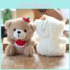 Bear Pp Teddy Cotton Plush Keychain Backpack Decor Stuffed Toy Gift Kids For