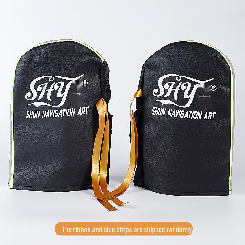 Плюс бархатные ветрозащитные водонепроницаемые зимние перчатки для мотоциклистов - теплая, плотная защита рук для езды на открытом воздухе