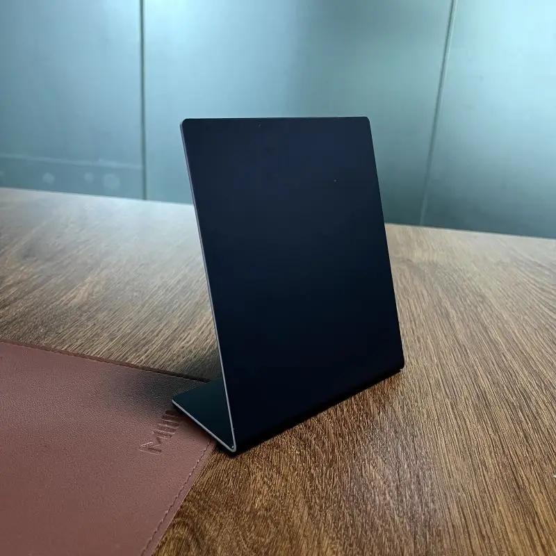 NFC Белый Черный Пустой Узор 13,56 МГц Чип NFC215 504 байта Patternless Социальные сети RFID NFC Google Обзор стенда дисплей