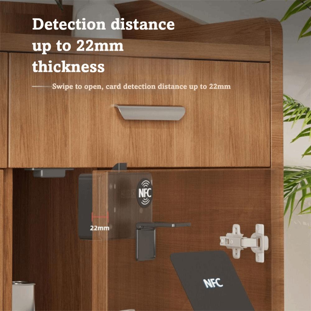 Keyless Entry Smart Cabinet Lock NFC Unlock Electronic Lock NFC Smart Lock  Furniture Security