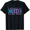 Funny Video Gamer Paused 3d Print Mens T-shirt Men Clothing Tops Streetwear Graphic T Shirts Camisetas