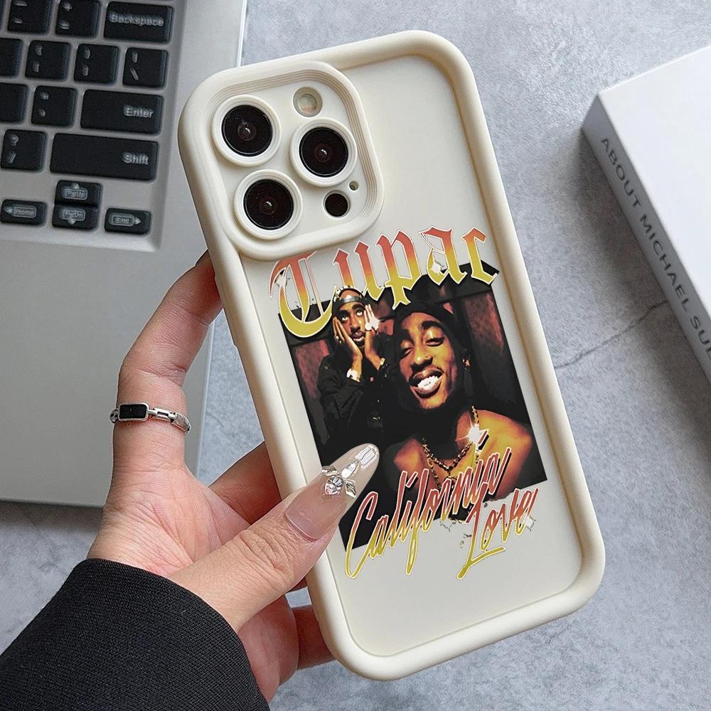 Rapper 2pac Singer Tupac Phone Case For Samsung Galaxy A16 A06 A35 A55 A25 A05s A15 A54 A34 A24 A14 4G 5G Soft TPU Back Cover
