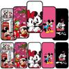 For Samsung Galaxy S24 S23 iPhone 16 15 14 Xiaomi Redmi Note 13 12 11 10 8 Plus 9 Pro Max X XR Phone Case Comics Minnie Mickey Mouse OPPO Huawei Cover