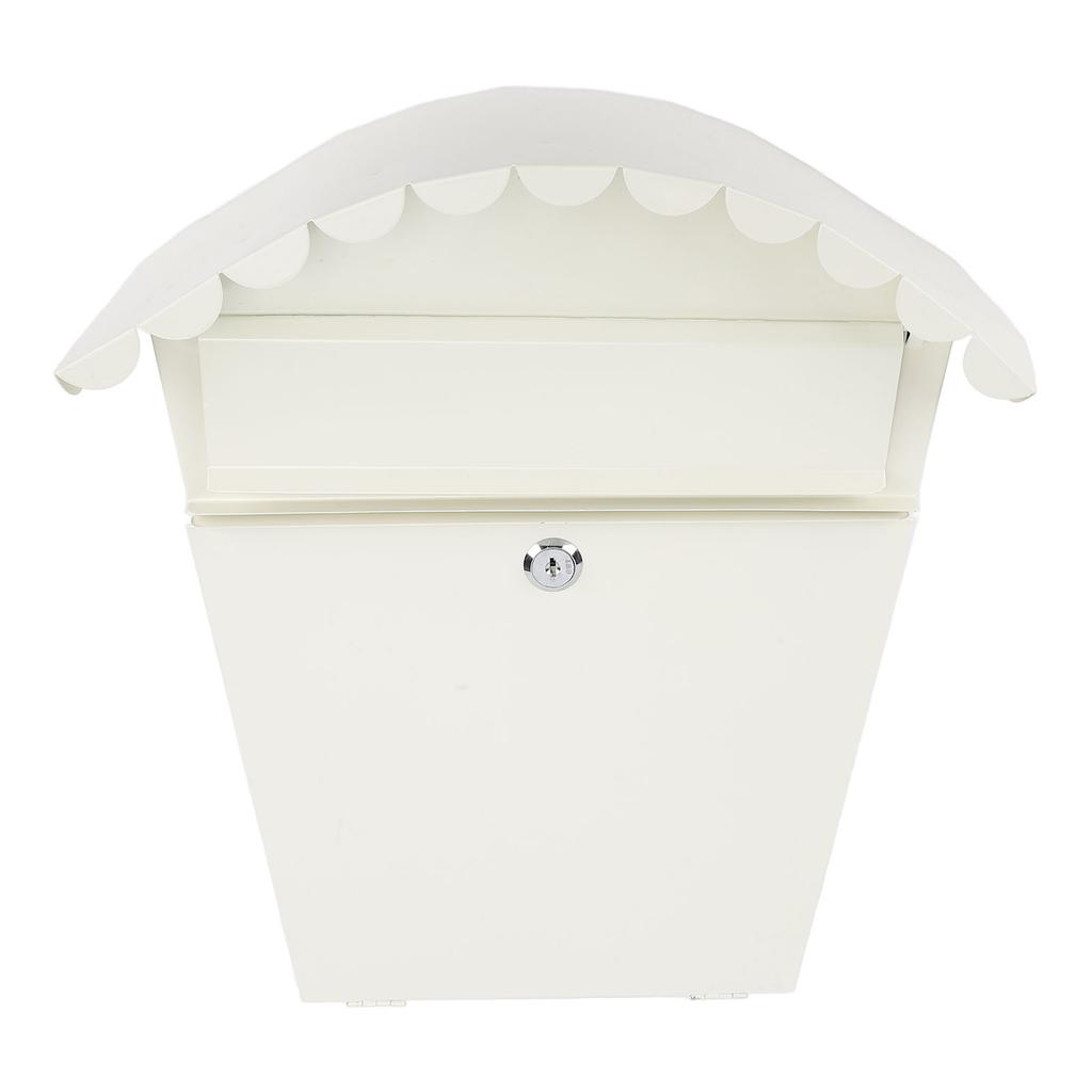 Железный почтовый ящик винтажный непромокаемый почтовый ящик декоративный домашний офисный стол украшение с замком для