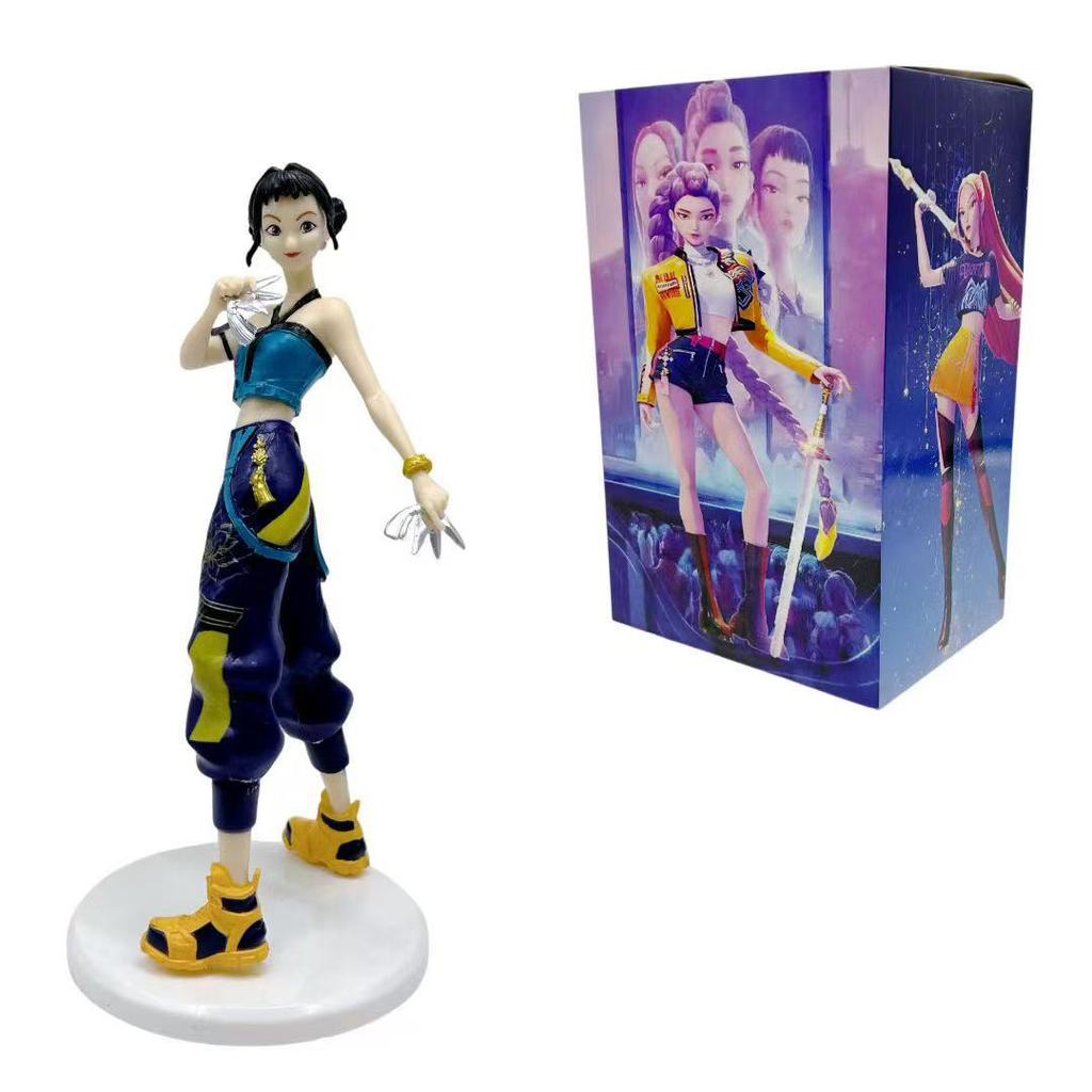 Anime Kpop Demon Hunters Figure Model Toy Cartoon Gaming Peripherals Desk Decoration Collection Figures Model Toy Gift