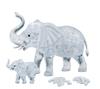 Beverly 46-Piece Crystal Puzzle, Elephant Clear