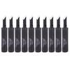 10Pcs Soldering Iron Tips Inner Heating Type Black Welding Replacement 900MT1.5SK
