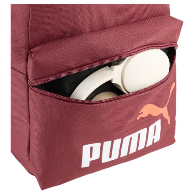 New PUMA Fabric Backpack Unisex Burgundy 091191-20