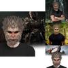 Unique Black Myth Wukong Mask Playful Monkey Headpiece For Halloween Cosplay Events