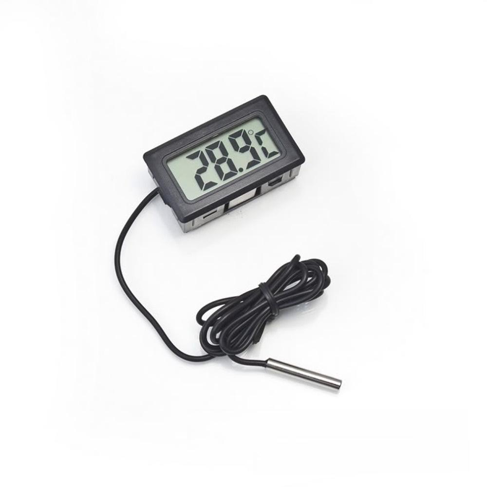 Waterproof Digital Thermometer with Probe for Fish Tanks and Refrigerators