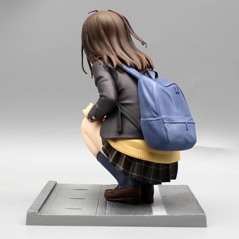 Я побрился, а потом принес домой школьницу SAYU, аниме-девушку, ПВХ, экшн-фигурку, игровую статуэтку, коллекционную модель куклы