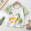 Children's Cotton Short Sleeve Summer Boy's T-shirt Cartoon Short Sleeve Top for Girls