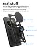 Funda For Realme 12 Pro Plus Ударопрочный защитный чехол Armor Slide Lens Protective Case For Realme 12 Pro Realme12 Pro+ Магнитный держатель Кольцо Чехол