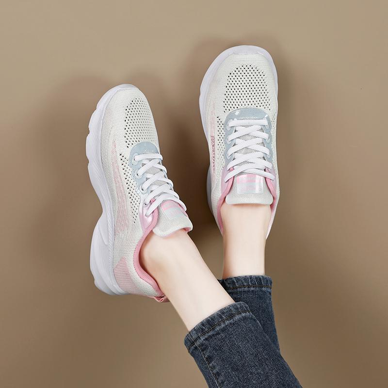 Fashion Green Casual Running Summer Fashion Anti Slip Mesh Breathability Athletic Shoe Tennis Woman Trend Woman Sneakers Female Leisure