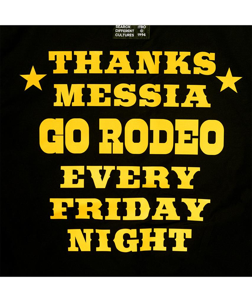 Куртка-бомбер Thanks Messia Go Rodeo - Черная