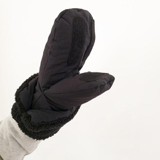 Зимние перчатки для коляски Водонепроницаемые Теплые муфты для рук Защита от холода и ветра Универсальные варежки с плюшевой подкладкой для малыша и родителей Прогулки Поездки за покупками
