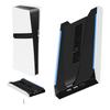 Для PS 5 Slim/PS 5 Pro RGB Базовая подставка с 3 портами USB 2.0 Вертикальный держатель 8 световых режимов для Sony Playstation 5 Игровые аксессуары