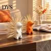 Забавный кухонный гаджет для столовой, 3D-печатница для зубочисток в виде ежика, Милый диспенсер, Статуэтка животного, Контейнер для хранения на столешницу,