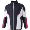 Tennis Wear Windbreaker Jacket Fully Lined Mesh Water Repellent 62JE1001 Navy X Pink XL [Mizuno]