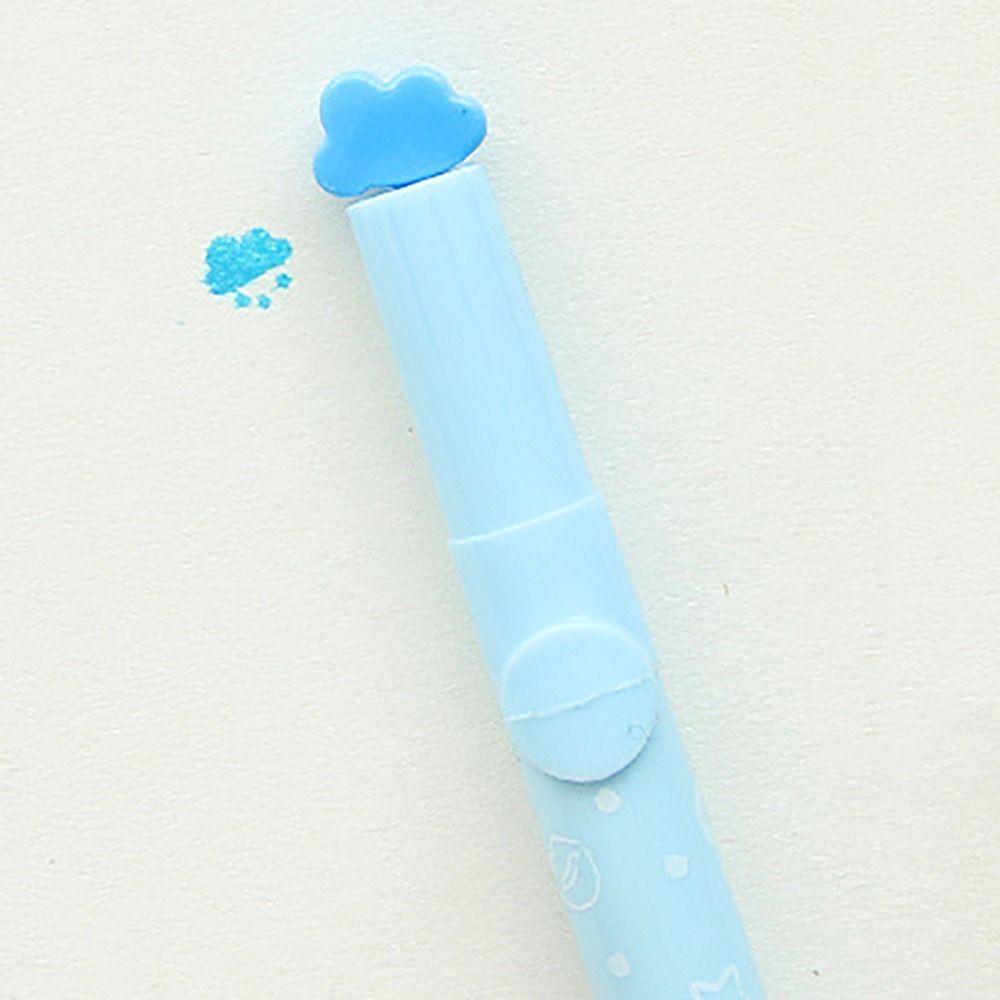 Candy Color Highlighters Pen Journal Diary Decoration Highlighter Cute Stamp