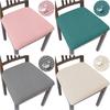 Waterproof Chair Seat Cover Stretch Dining Chair Upholstery Cheap Washable Chair Seat Covers For Hotel Kitchen Home Decor