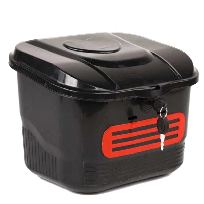 Outdoor Riding With Lock Basket Bicycle Storage Basket Electric Scooter And Bicycle Front Basket