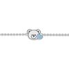 LLOYD Blue Heart Ronnie Anti-Lost Silver Bracelet LWS25001S