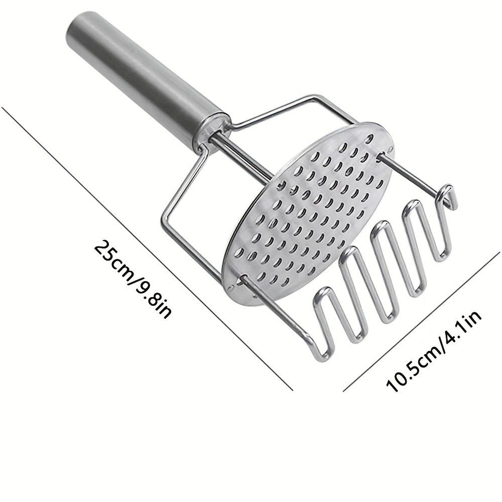 Double-Layer Stainless Steel Potato Masher & Ricer