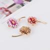Sunflower Brooch Realistic Flower Shape Good Detail Decorative Exquisite Stainless Anti-Rust Smooth Coat