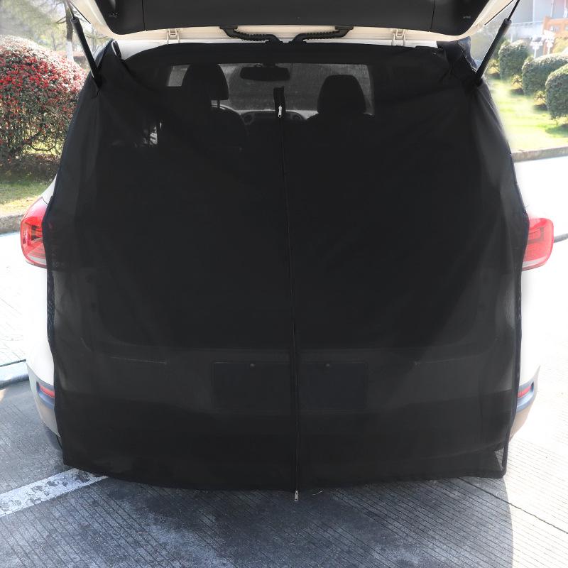 Автомобильная сетка-шторка от насекомых и солнца для задней двери и двери багажника