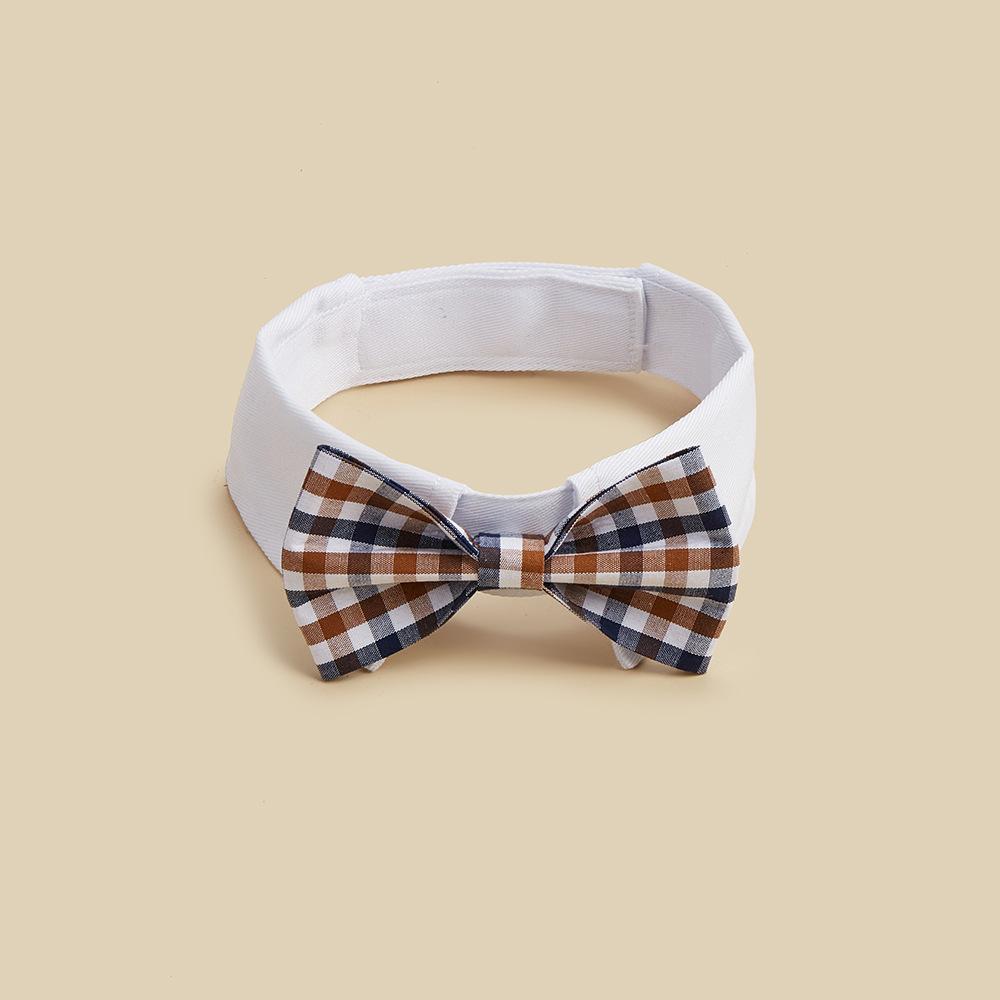 Tanpopo Handcrafted Adjustable Formal Pet Bowtie Collar Manufacturer Neck Tie Dogs & Cats Wedding Birthday Party