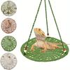 1PC Summer Lizard Bed Parrot Hammock Crawl Pet Cotton Nest Swing Hamster Chameleon Toy Small Animal Hanging Toy