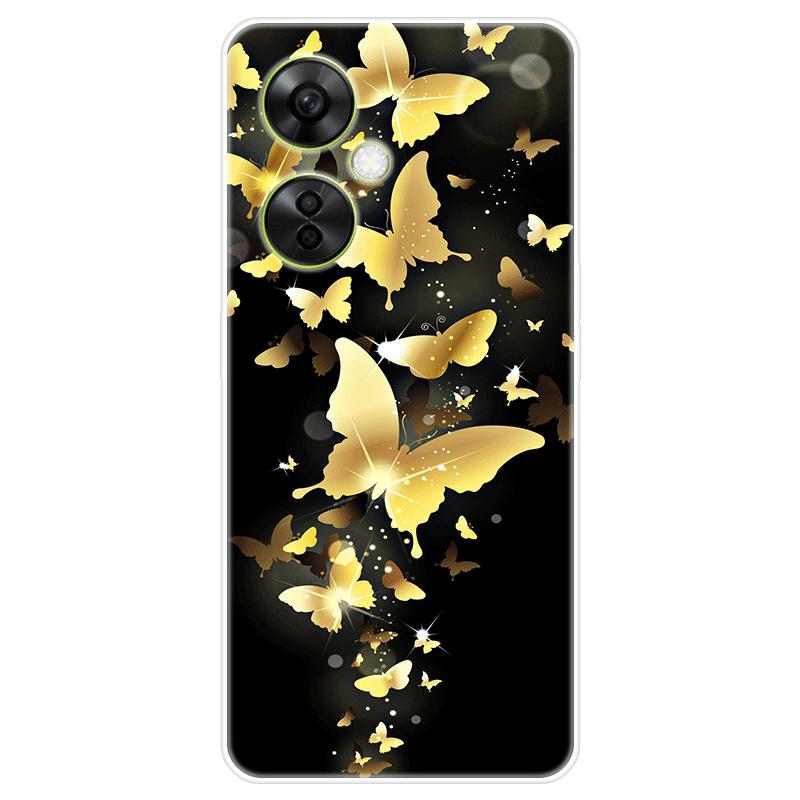 Для OnePlus Nord CE 3 CE3 Lite чехол Мягкая силиконовая задняя крышка чехол для телефона с рисунком